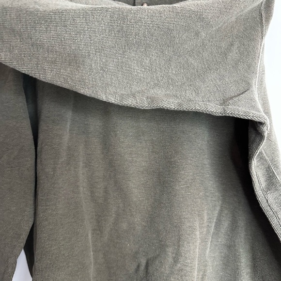 Men’s Natural Issue Outdoor Life 100% Cotton Olive Green Pullover Large. Thick. - Picture 10 of 10